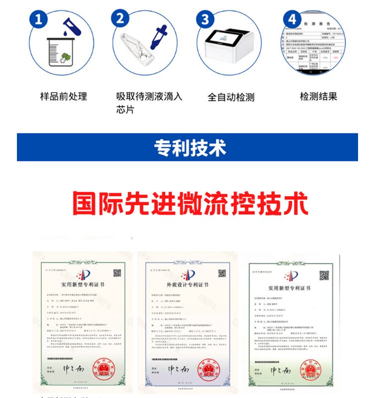 农残仪检测证书 农残仪检测证书